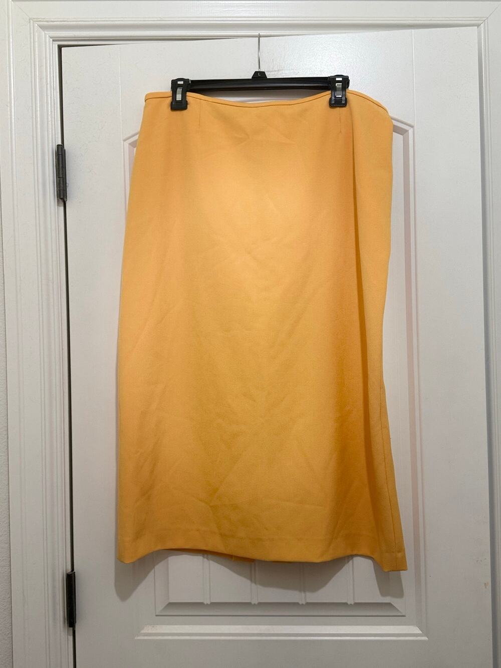 Preston & York Taylor Pencil Skirt Beeswax Yellow Womens 10 NEW NWT